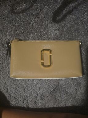 Marc JACOBS Yellow Crossbody /Shoulder Bag with Gold Hardware